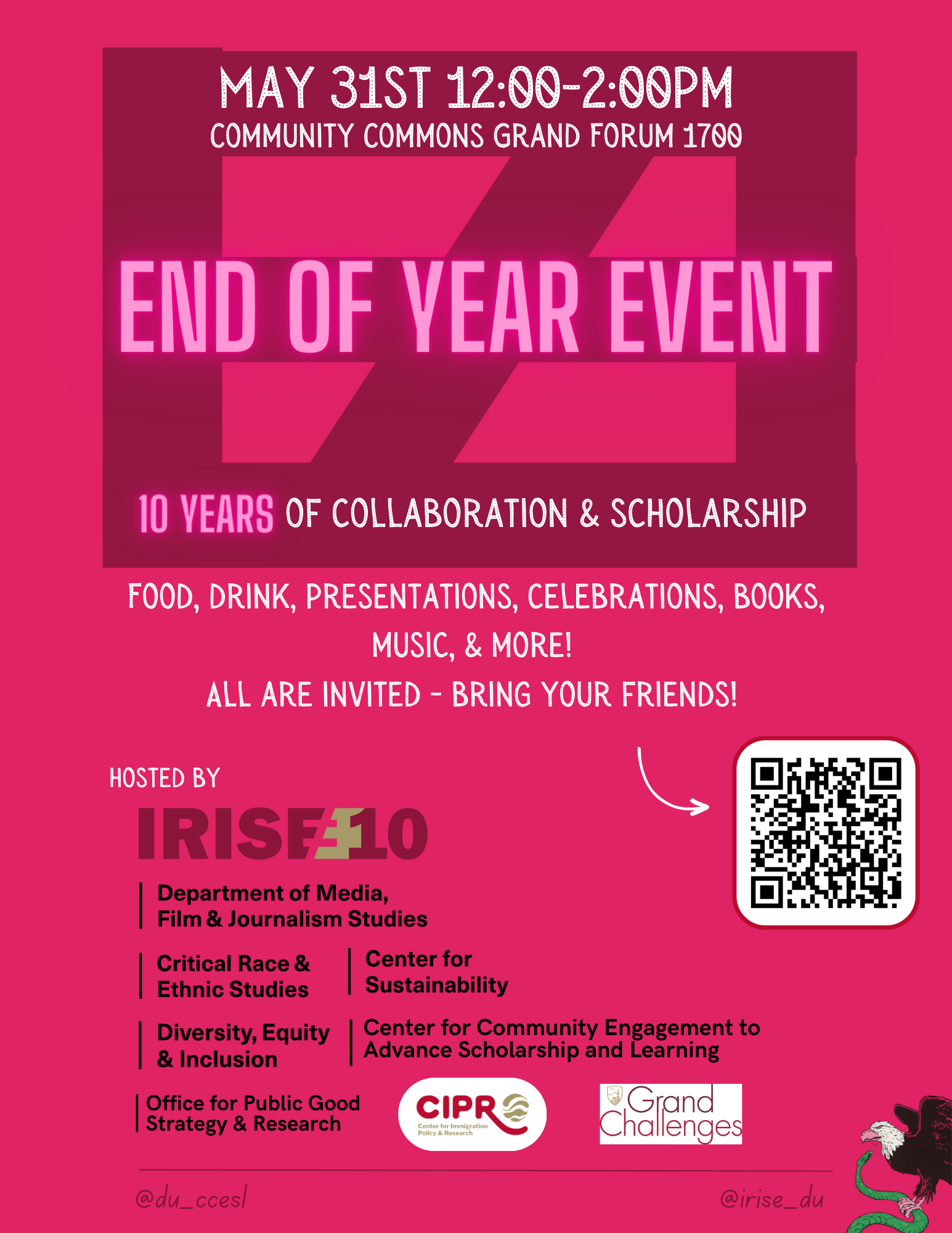 End of the Year Event Irise
