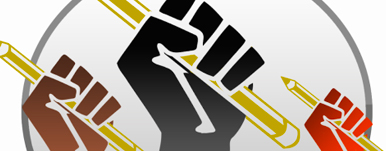 icon of fists holding pencils