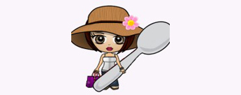 girl with spoon image