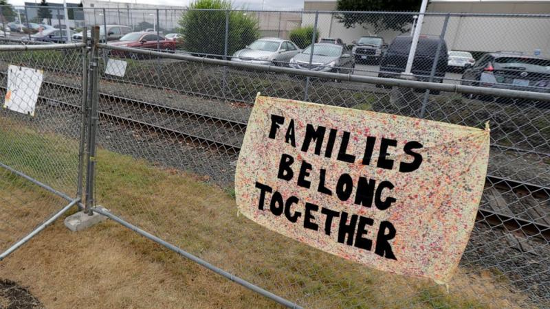 Families Belong Together sign