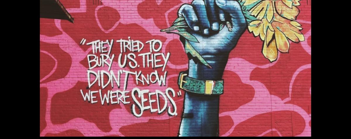 They tried to bury us, they didn't know we were seeds