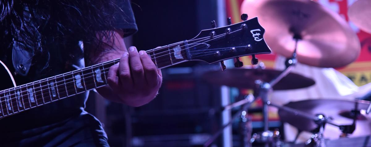 rez metal guitar